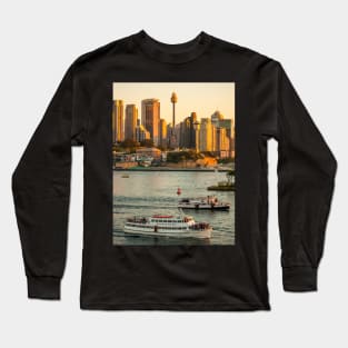 Cruising Sydney Harbour, Sydney, NSW, Australia Long Sleeve T-Shirt